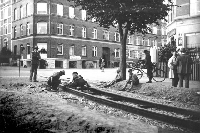 Trøjborgvej og Tordenskjoldsgade 1929